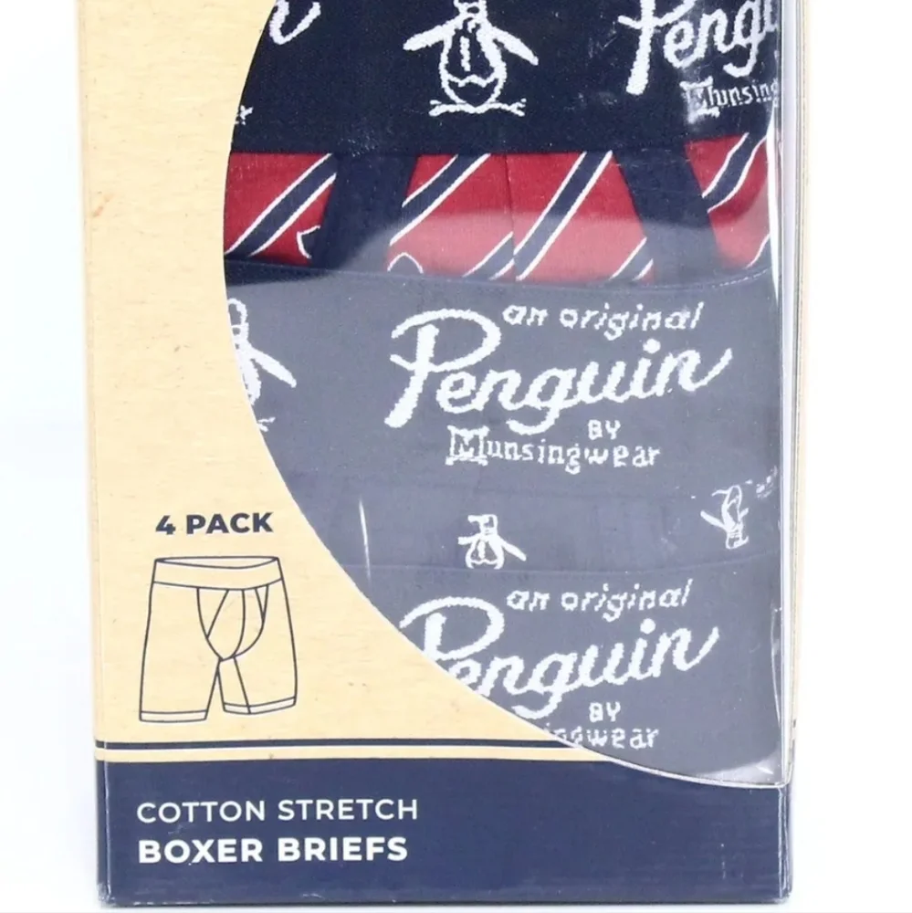 2 Packs M Orig Penguin boxer briefs 4 pack - Picture 2 of 9